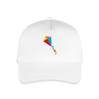 kite - Organic Kids’ Baseball Cap - white - Front