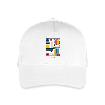 Bauhaus Architecture Esthétique géométrique - Casquette de baseball bio Enfant - blanc - Devant