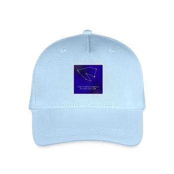 Queer constellation - Organic Kids’ Baseball Cap - light blue - Front