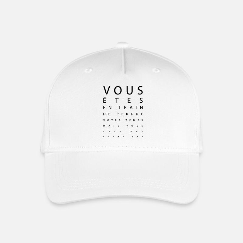 vous avez - Casquette de baseball bio Enfant - blanc