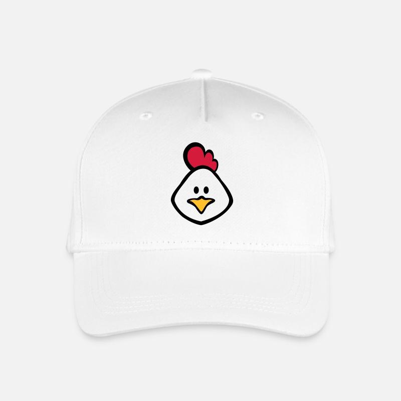 henne 3c - Kinder Bio Basecap - Weiß