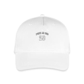 penn_ar_bed1 - Casquette de baseball bio Enfant - blanc - Devant