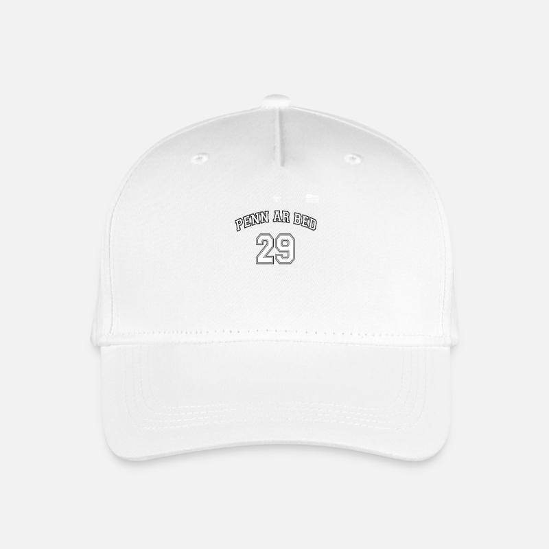 penn_ar_bed1 - Organic Kids’ Baseball Cap - white