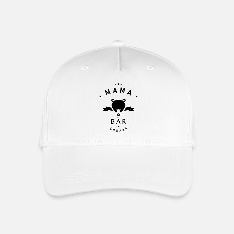 MAMA BÄR - Kinder Bio Basecap - Weiß