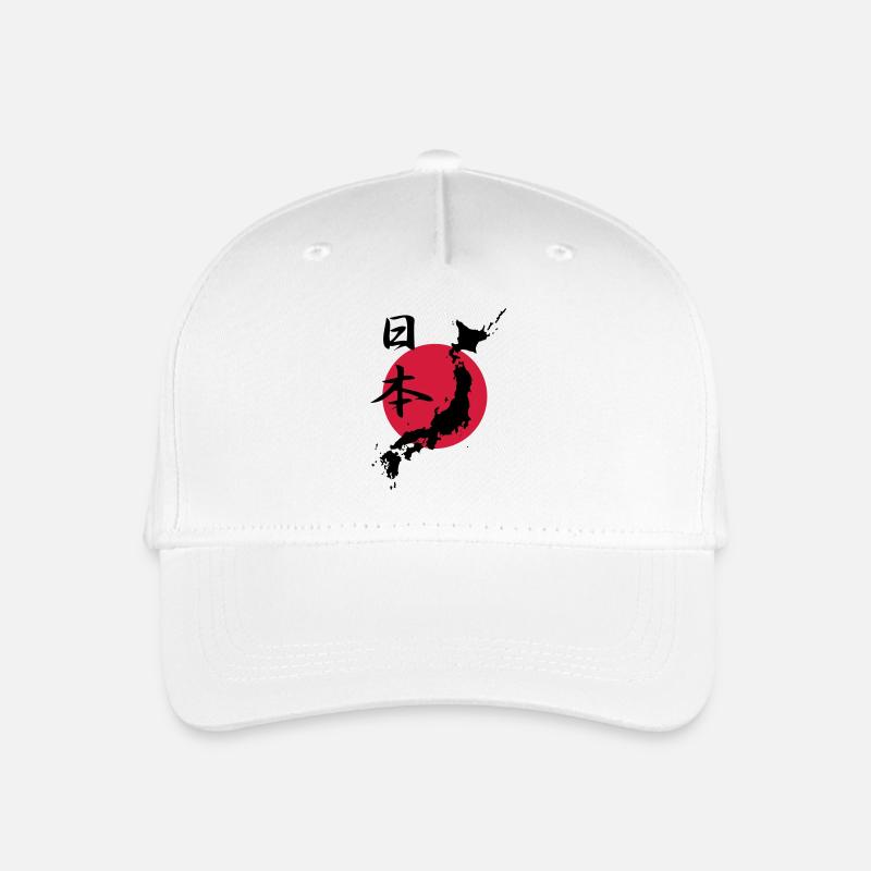 Japan 1 - Kinder Bio Basecap - Weiß