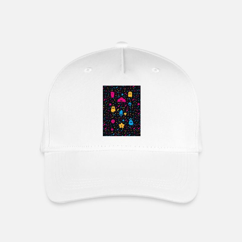 Cute Color Fun - Handycase - Kinder Bio Basecap - Weiß