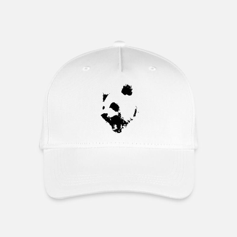 Panda - Kinder Bio Basecap - Weiß