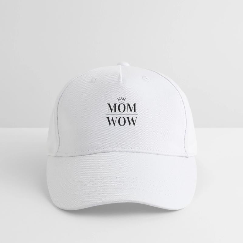 Abstract Geometry Pattern in Blue Organic Kids’ Baseball Cap