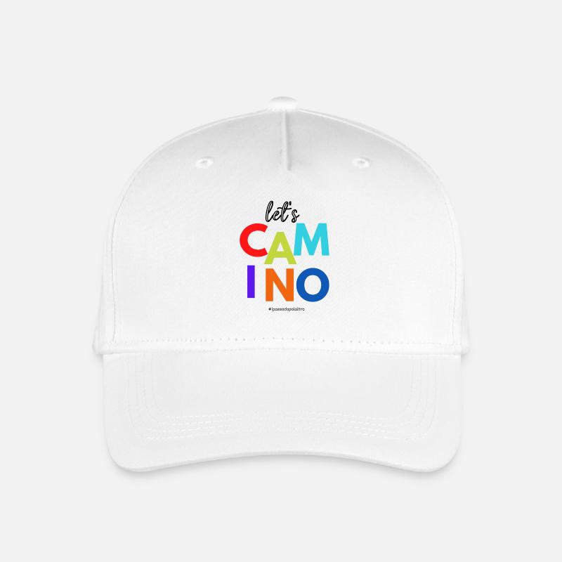 Lets Camino Arcobaleno - Kinder Bio Basecap - Weiß