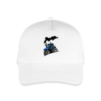 BlueTractor TM120 - Casquette de baseball bio Enfant - blanc - Devant