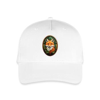 Rotfuchs - Kinder Bio Basecap - Weiß - Vorne