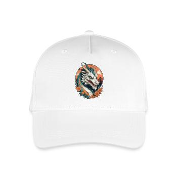 Dragon chinois - Casquette de baseball bio Enfant - blanc - Devant
