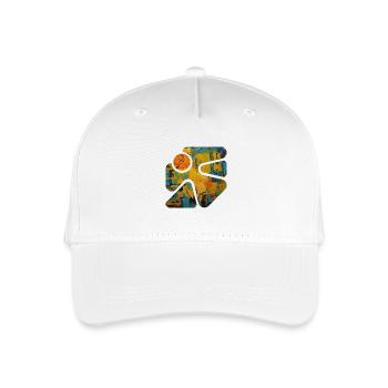 Colorful Street Art - Organic Kids’ Baseball Cap - white - Front