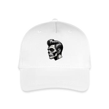 Rockabilly Zombie Vibes - Kinder Bio Basecap - Weiß - Vorne