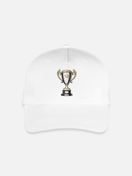 Coupe pour le vainqueur - Casquette de baseball bio Enfant - blanc