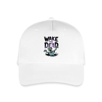 Wake the Dead - Organic Kids’ Baseball Cap - white - Front