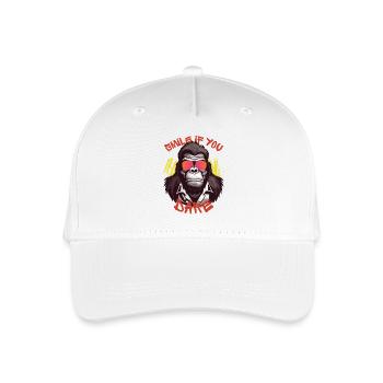 Smile If You Dare - Organic Kids’ Baseball Cap - white - Front