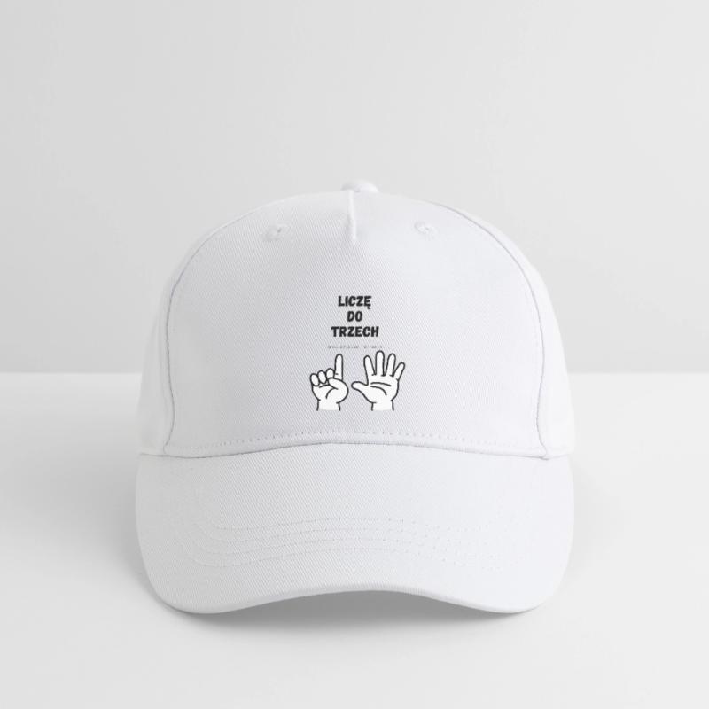 I'm counting to three Organic Kids’ Baseball Cap