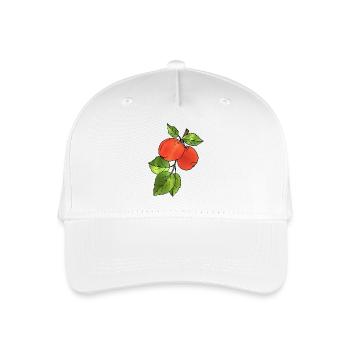 Apples - Organic Kids’ Baseball Cap - white - Front
