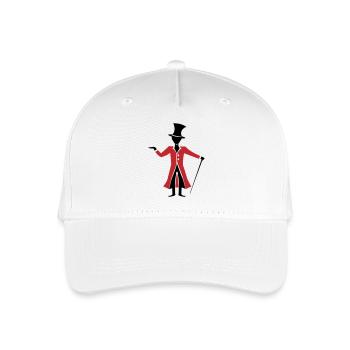 Magier Zauberer - Kinder Bio Basecap - Weiß - Vorne