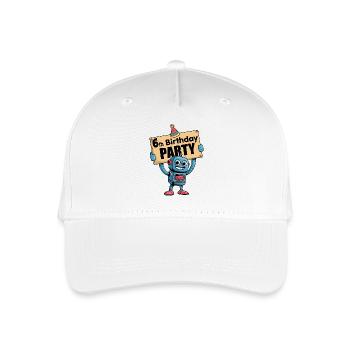 J’ai six ans Robot d’anniversaire de six ans - Casquette de baseball bio Enfant - blanc - Devant