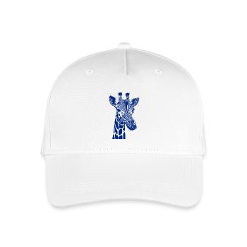 Pop Art Giraffe - Organic Kids’ Baseball Cap - white - Front