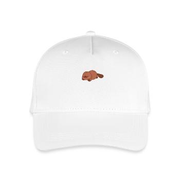 Der Seltsame Schnabeltier - Kinder Bio Basecap - Weiß - Vorne