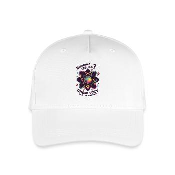 Bonding Issues? Chemistry Has the Answer - Organic Kids’ Baseball Cap - white - Front