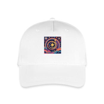 Spirituality Star Rainbow Gift - Organic Kids’ Baseball Cap - white - Front