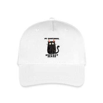 Emotionaler Support-Dämon – Lustige Katzen Edition - Kinder Bio Basecap - Weiß - Vorne