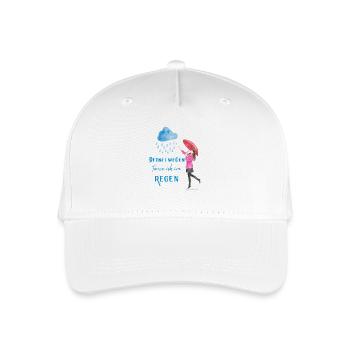 Rain Ryberg – Words to wear - Kinder Bio Basecap - Weiß - Vorne