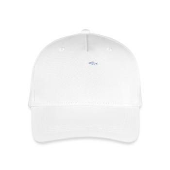 Sardine Visual Gift Nautical Maritime Trend - Organic Kids’ Baseball Cap - white - Front