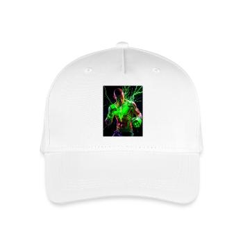 Powerful Lightning Suit - Organic Kids’ Baseball Cap - white - Front