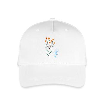 Jellyfish - Organic Kids’ Baseball Cap - white - Front