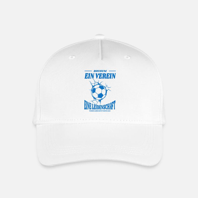 Bochum Fußball Spruch Geschenk - Kinder Bio Basecap - Weiß