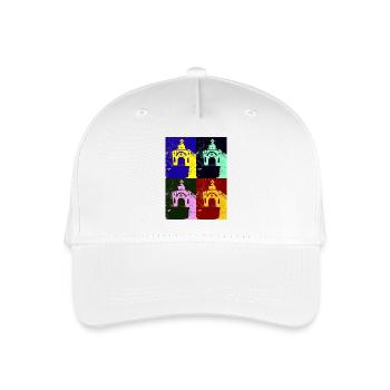 Pop art Greece - Organic Kids’ Baseball Cap - white - Front