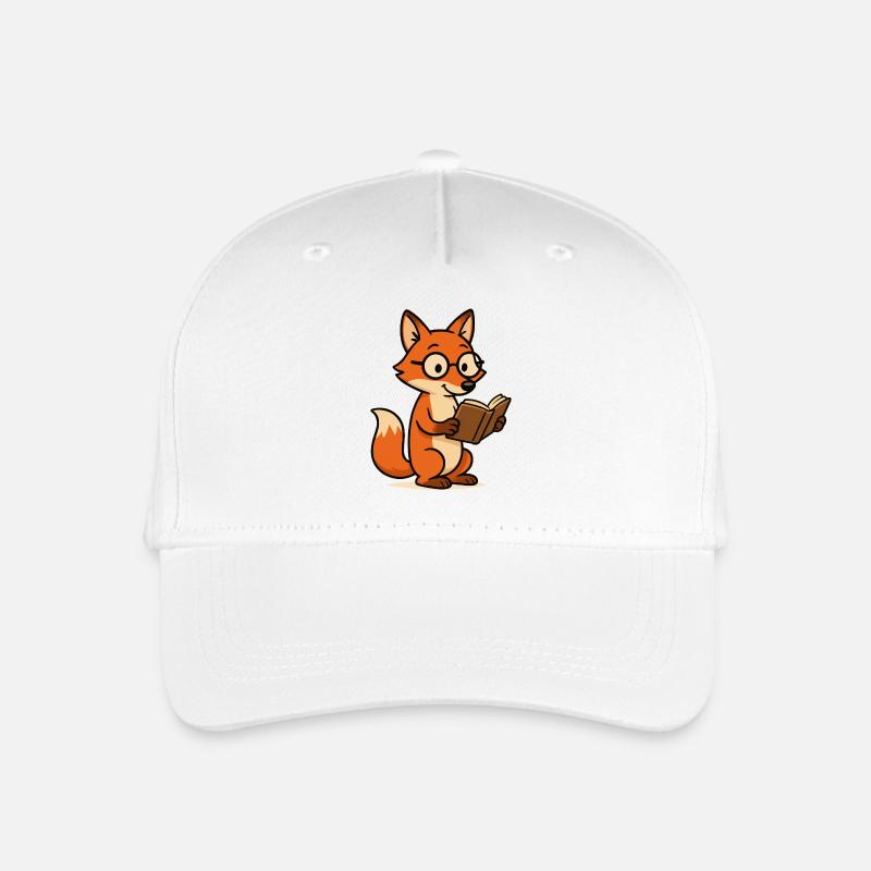 fuchs schlaufuchs - Kinder Bio Basecap - Weiß