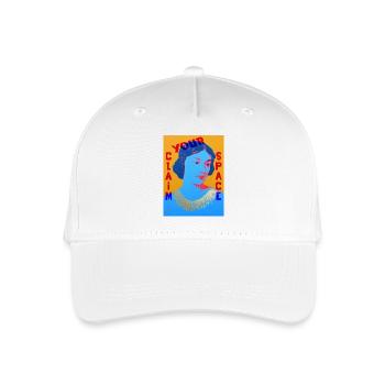 Femme Pop Art intemporelle avec contraste de couleurs - Casquette de baseball bio Enfant - blanc - Devant