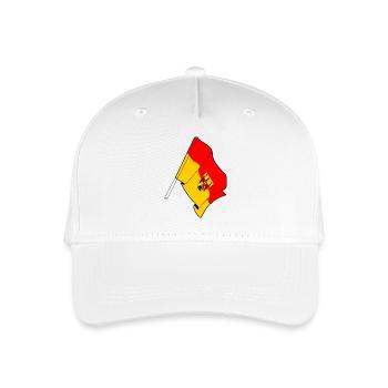 Drapeau du Burgenland, Autriche - Casquette de baseball bio Enfant - blanc - Devant