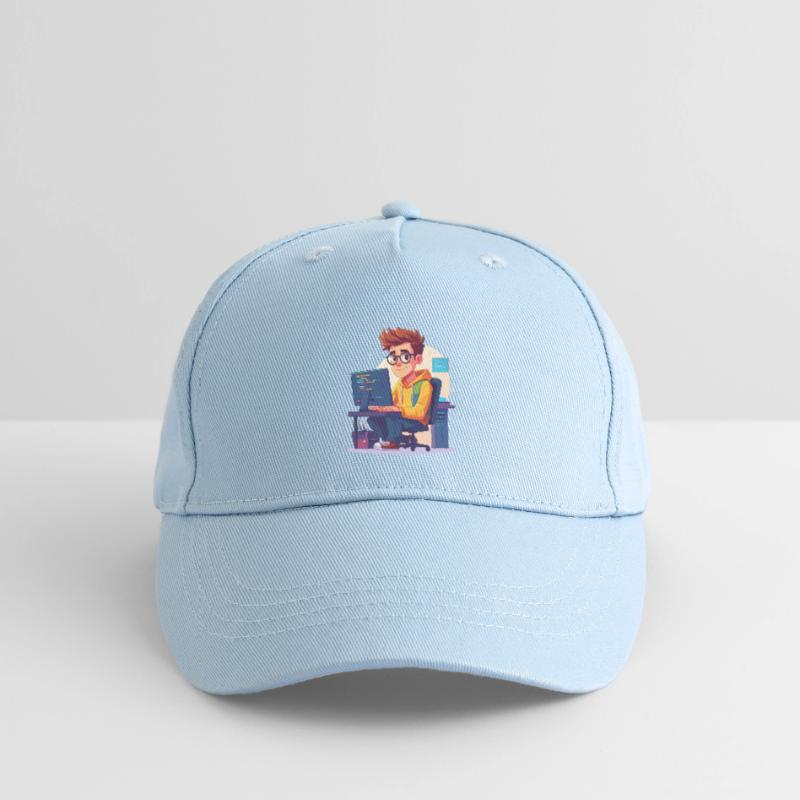 Programmierer oder Nerd Kinder Bio Basecap