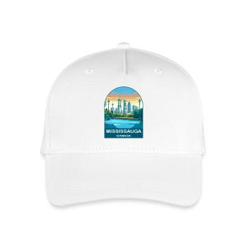 Mississauga, Kanada Absolute Towers Reisekunst - Kinder Bio Basecap - Weiß - Vorne
