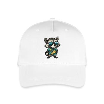 Fête des bandes laveurs - Casquette de baseball bio Enfant - blanc - Devant
