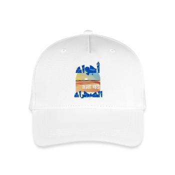 Desert Dunes and Sunset Vibes - Organic Kids’ Baseball Cap - white - Front