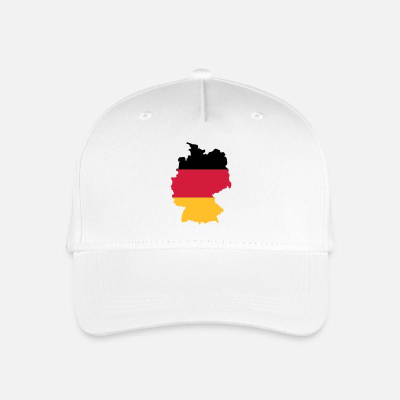 Deutschland - Kinder Bio Basecap - Weiß