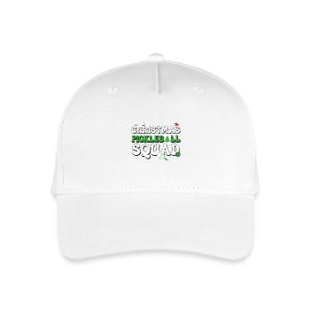 Weihnachten Pickleball Squad Pickleballer Xmas Lover - Kinder Bio Basecap - Weiß - Vorne