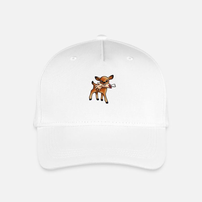 Bambi-killer - Organic Kids’ Baseball Cap - white