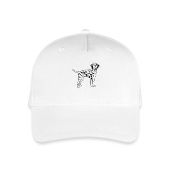 Dalmatian eu - Organic Kids’ Baseball Cap - white - Front