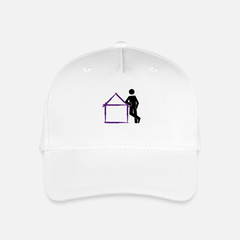 architekt10 - Kinder Bio Basecap - Weiß