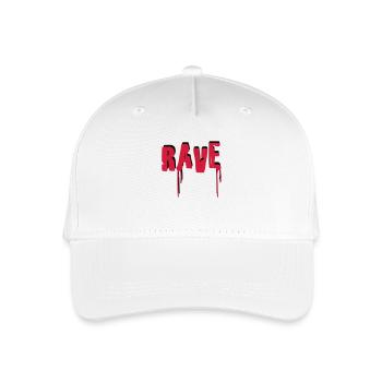 Rave - Kinder Bio Basecap - Weiß - Vorne