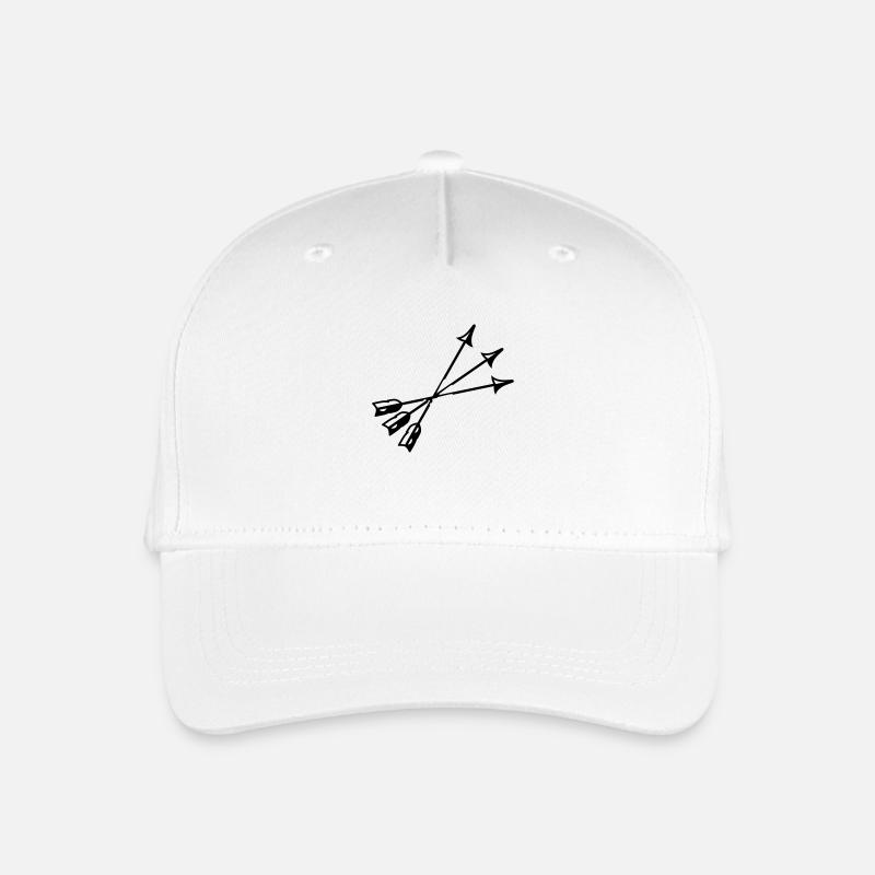 Pfeile - Kinder Bio Basecap - Weiß